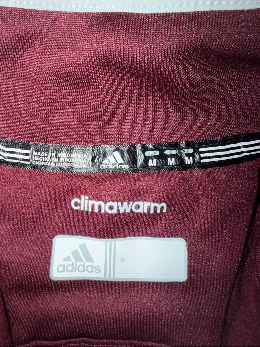 adidas Texas A&M Maroon and White Performance Jacket